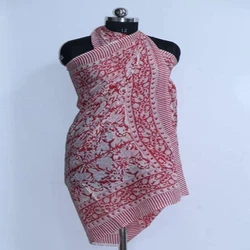 Handblock Cotton Pareo