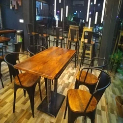 Cafeteria Indian Furniture — Multi colors iron