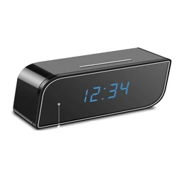 Table Clock Spy Camera