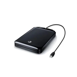 Black Portable Hard Drive