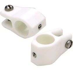 Clamp White Plastic