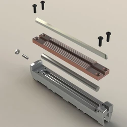 Heat Sealing Jaws — Hard seal surface carbon steel