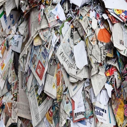 Waste Newspaper Scrap