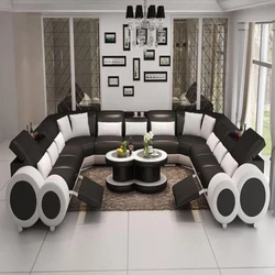 Luxury U Shape Sofa Set