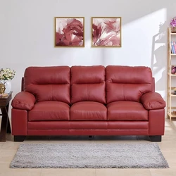 Leather 3 Seater Sofa