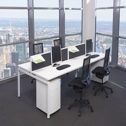 Square Office Workstation