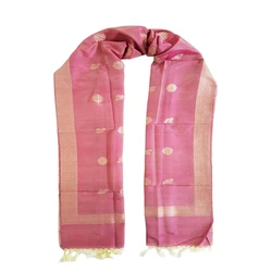 Silk Cotton Stoles — Indian handmade dupatta short