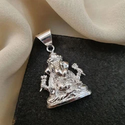 Silver Ganesh Pendant