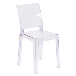 Square Acrylic Chair