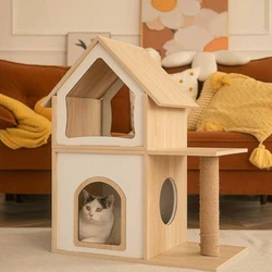 Wooden Cat House