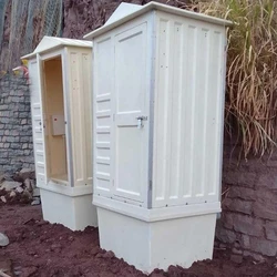 White Portable Toilet — Crack proof frp material