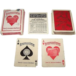 Advertising Playing Card