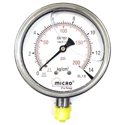 Steel Pressure Gauge