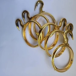 Colored Curtain Ring — Curtain Hanging Application