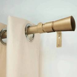 Golden Curtain Rod