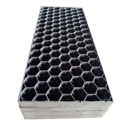 Eggs Hatching Tray — Blue, metal, rolling type