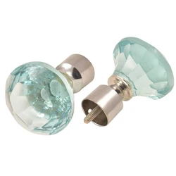 Glass Curtain Finials