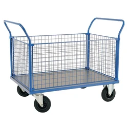 Wire Mesh Steel Trolley