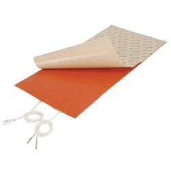 Chemical Silicone Heater Pad, Unfinished, surface mount