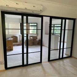 Sliding Toughened Glass Door, Effortless motion