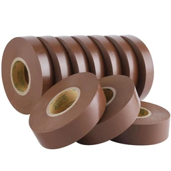 Brown electrical tape, Polyvinyl chloride material