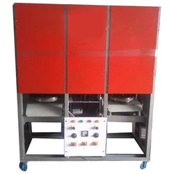 Banana Paper Plate Making Machine, Rectangular, circular