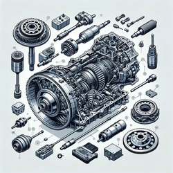 Automatic Transmission Components, Planetary gear sets