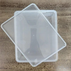 Transparent Plain Plastic Sweet Box, Waterproof, Square