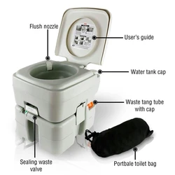 Portable Chemical Toilets, Seater Western, minimize odors