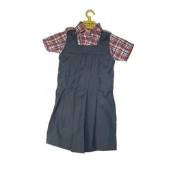 Nylon Girls School Uniforms, Fabric cotton, polyester