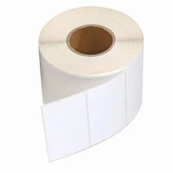Self Adhesive Paper Roll, 100 gsm, white color