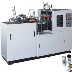 Pvc Paper Glass Making Machine, 3 phase, semi automatic
