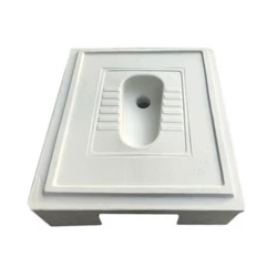 Frp Indian Toilet Seat, 510x400x150 mm, white