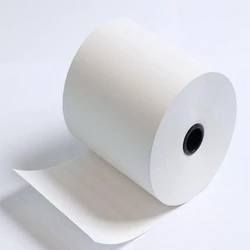 Plain 2 Ply Thermal Paper Rolls, Smooth finish type