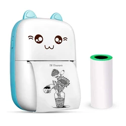 Mini Thermal Printer, Lightweight, balck color
