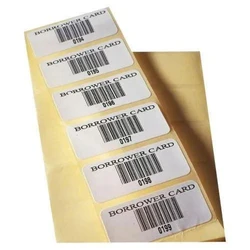 medical barcode sticker, Synthetic film, coated paper