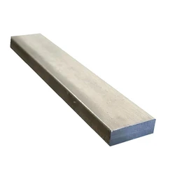 Silver mild Steel Flat Bar, Metallic silver finish