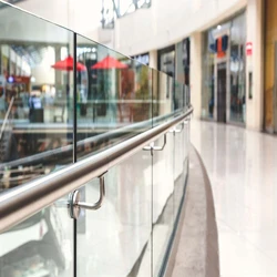Mall Railing Glass