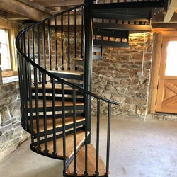 Iron Spiral Staircase