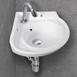 Round Corner Wash Basin