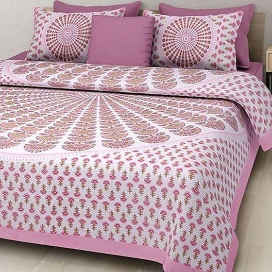 Fancy Bed Sheet — King size 19 x 29 inches