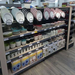 Supermarket Crockery Display Rack