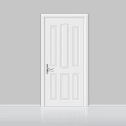 White Door Frame 