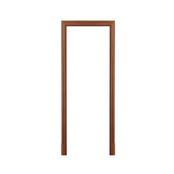 Brown Door Frame