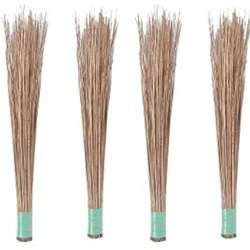 Brown Coconut Broom Stick