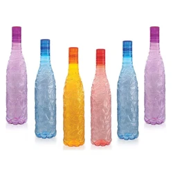Multicolor Plastic Bottle