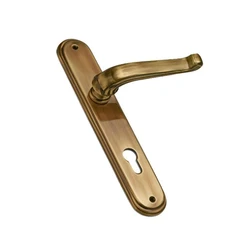 Lever Brass Handles — Internal wooden door zinc alloy