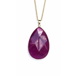 Polished Druzy Pendant