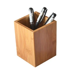 Wood Pen Holder 