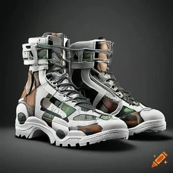 Custom Army Shoes